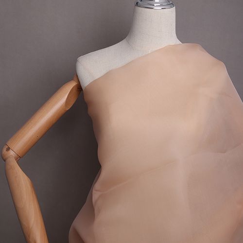 真丝特殊材质欧根纱布料服装面料丝绸布匹面料宽幅布上衣面料