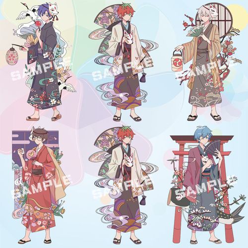 阴阳怪气男团立牌中国boy某幻君老番茄花少北lex创意摆件动漫周边