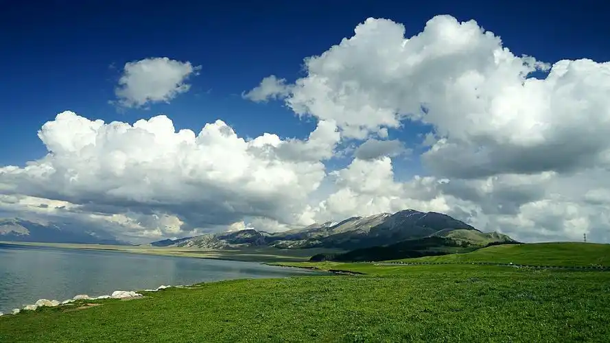 六月的赛里木湖,美得不似人间(新疆夏天的风光亚克西之五)
