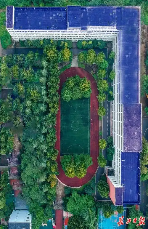 大学生航拍"数字校园"倒计时向祖国致敬