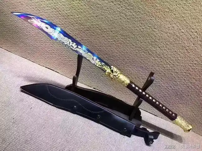 龙泉刀剑-朴刀 战龙小关公