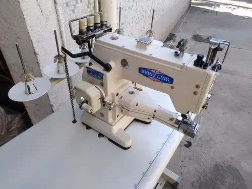 二手手工业电动家用缝纫机9成新星菱星星锐三针缝纫机