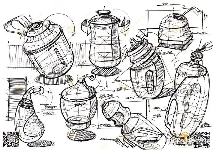 如何提升工业产品设计手绘的草图感