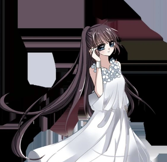 1,南宫朝颜这是《血族禁域》中的人物,她有着一头棕色的头发,穿着一条