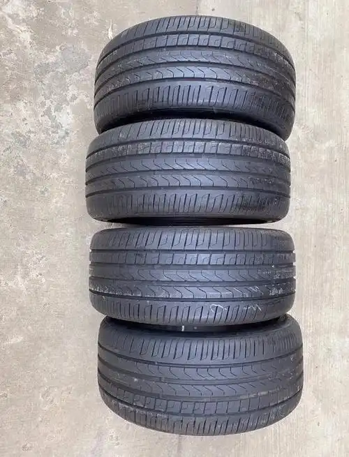 个人急售一套245/45r18倍耐力p7防爆胎 带星标,宝马 - 抖音