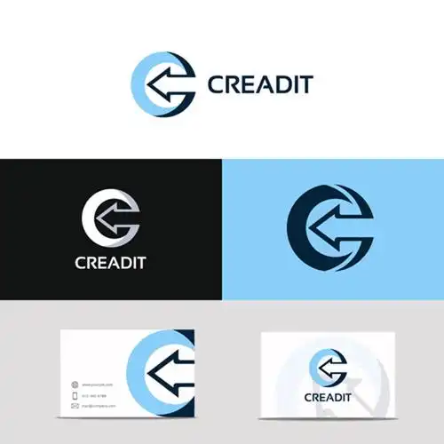 c字母抽象图案元素标志平面广告素材免费下载(图片编号:8917918)-六