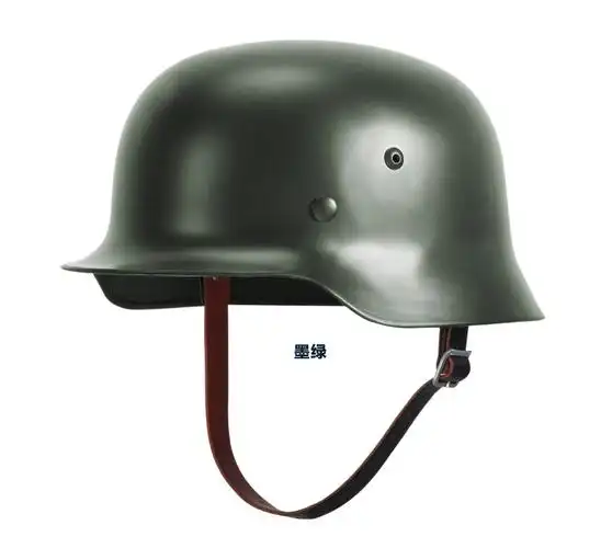 buraq m35头盔 头盔 钢盔 军迷二战摩托车个性头盔 军舰灰