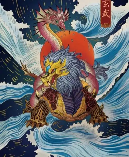 中国四大神兽玄武