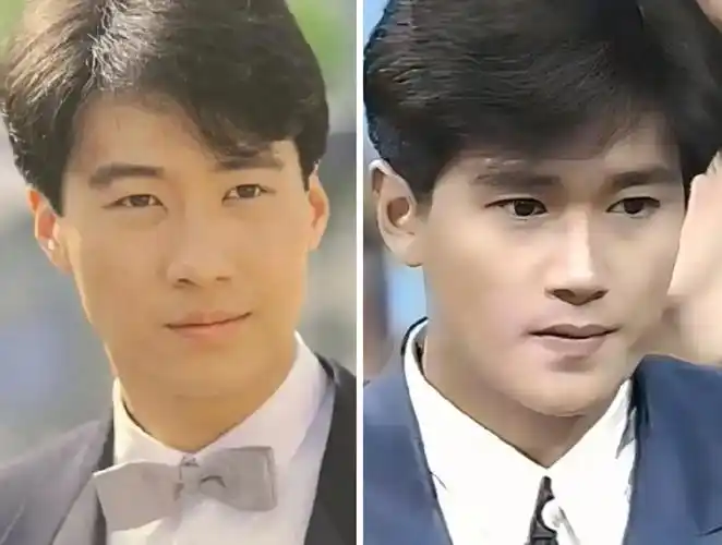 不要再说黎明长相普通,中森明菜看黎明看呆了,她的