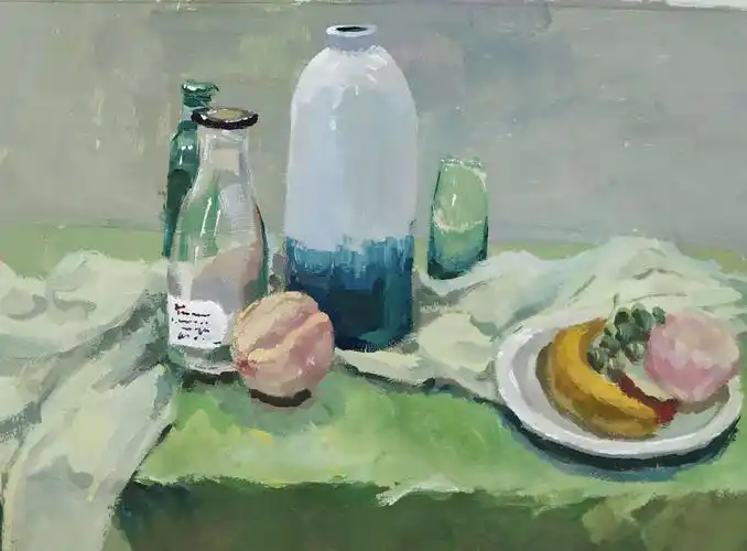 2019艺术设计一,二班色彩静物十佳作品