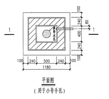这个弱电手孔井的盖板的规格就是比本身井的尺寸大很多吗