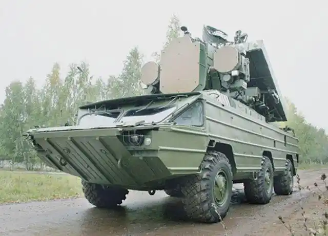 最早的自行防空导弹系统苏联9k33奥萨近程