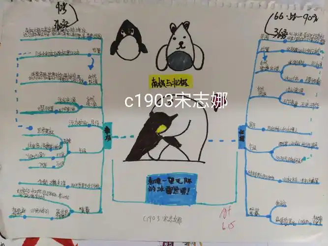 汝城县玉潭学校2020年上期七下学生思维导图作品展