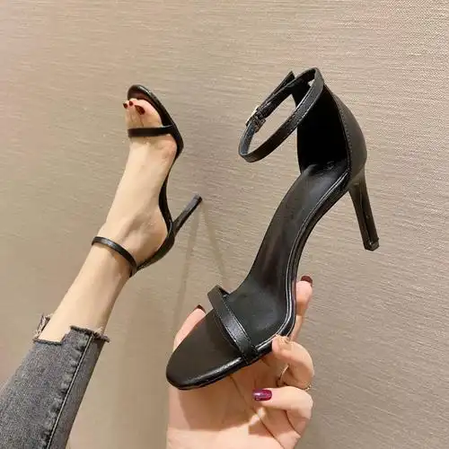 高跟凉鞋最新价格行情查询-2022金属罗马大码时装女凉鞋-阿里巴巴