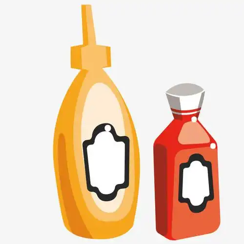 卡通胶水矢量素材