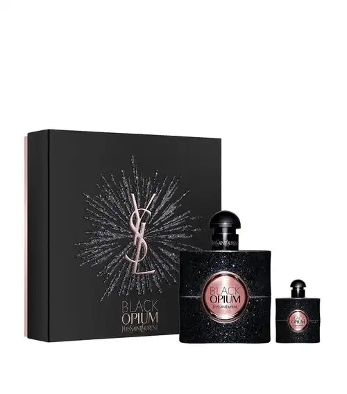 【harrods哈洛德百货】 ysl black opium (edt) gift set | harrods.