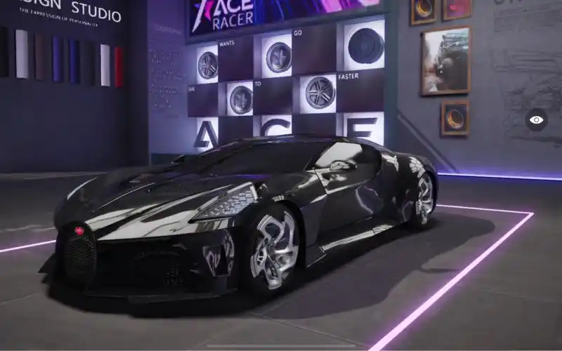 王牌竞速布加迪lvn8级72四星试跑