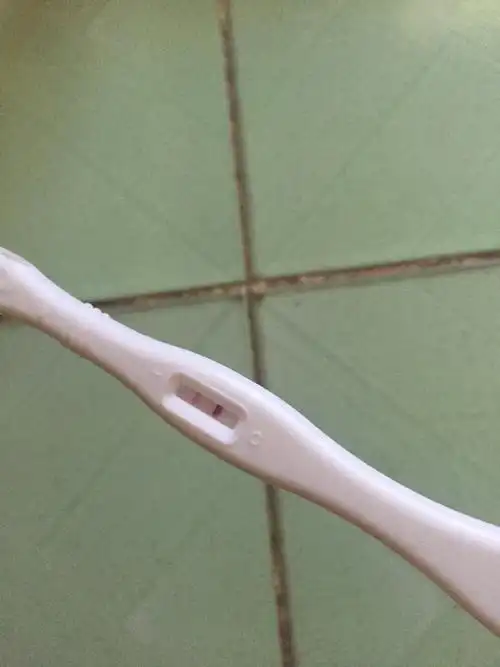 我吃过避孕药但是没有来月经,验孕棒显示一深一浅这是怀孕了吗