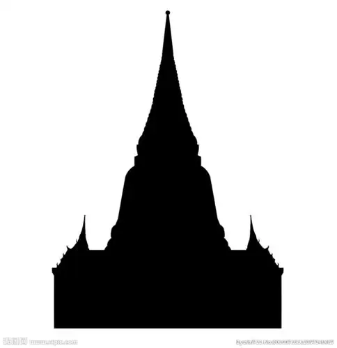 泰国大金塔剪影