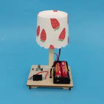 通用技术手工作品小台灯制作科学实验diy科技小制作小发明小台灯制作