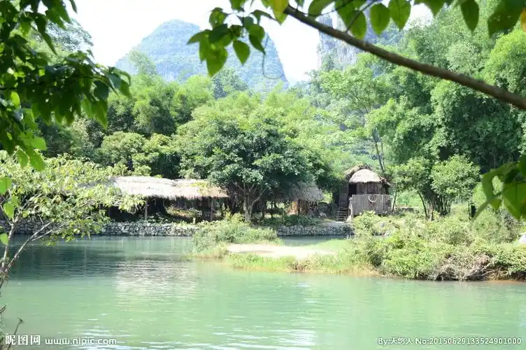 桂林世外桃源外围景色图片