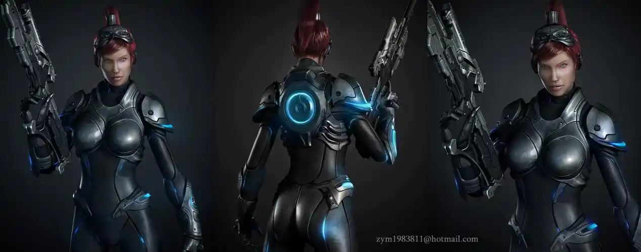 星际争霸2 幽灵---红色