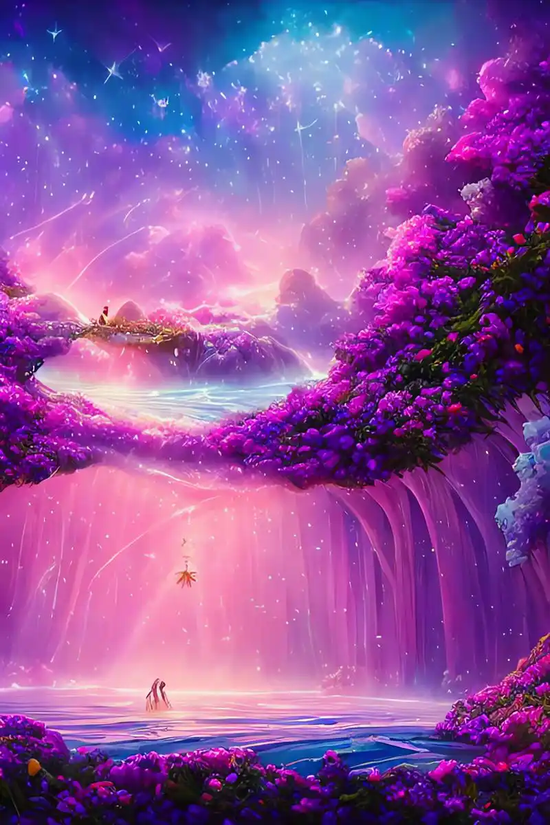 梦幻星空壁纸|ai绘画手机壁纸