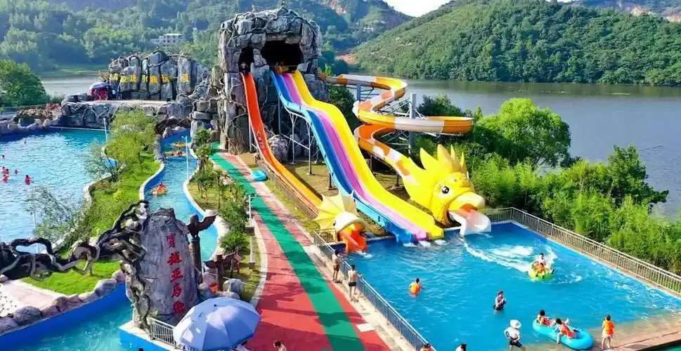 端午"引爆"清凉,西九华山新耍法!嗨玩水上乐园,夜游灯光秀,民俗表演.