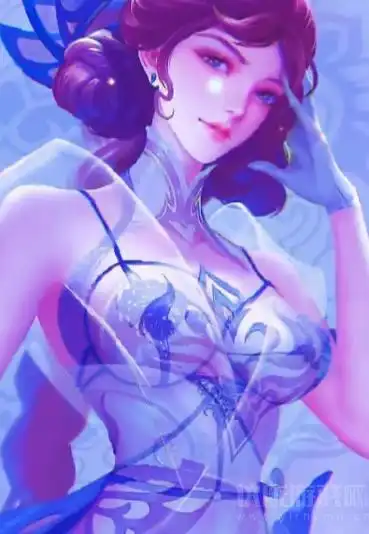 二,露娜瓷语鉴心去布料cos图