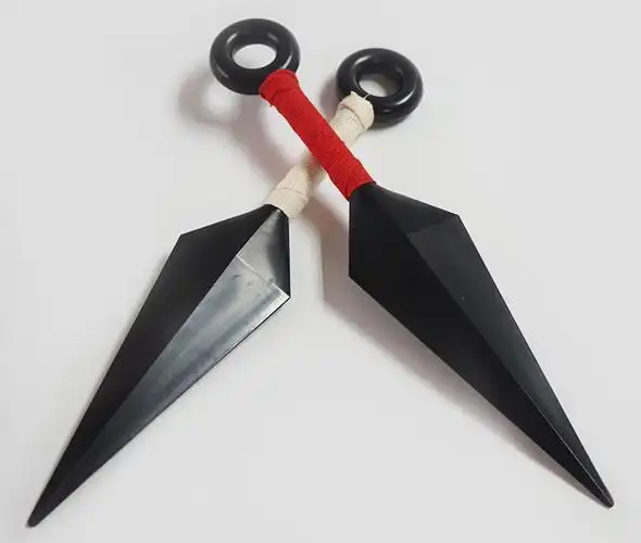 厂家直销火影忍者塑胶武器手里剑大苦无cos道具鸣人佐助动漫批发