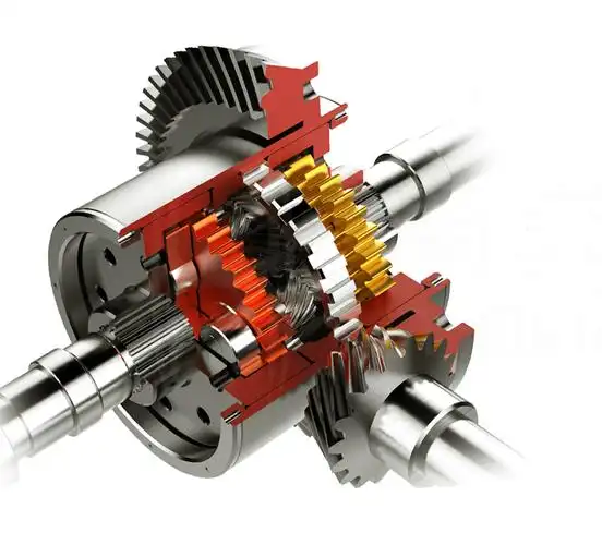 拓森差速器是一种纯机械的结构,不需要任何电子系统就能工作,它是利用