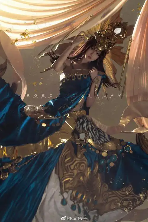 最终幻想14超话7215cos注意#ff14#美神 吉祥天女