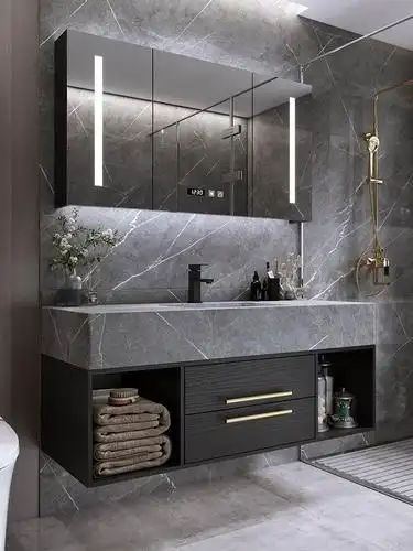 大理石洗手盆效果参考图