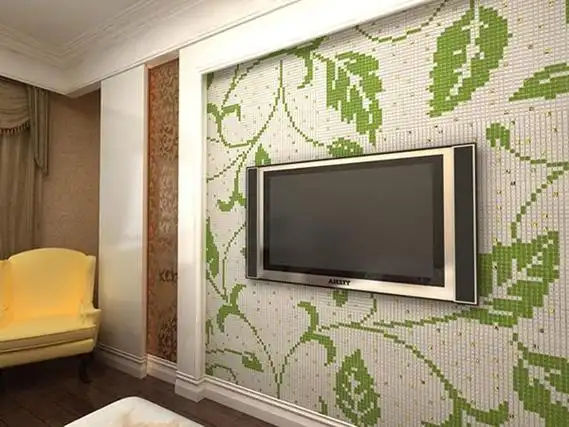 客厅客厅马赛克背景墙效果图,太美了!