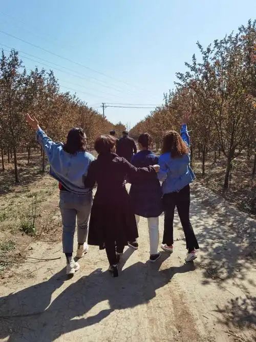 姐妹们的最美背影