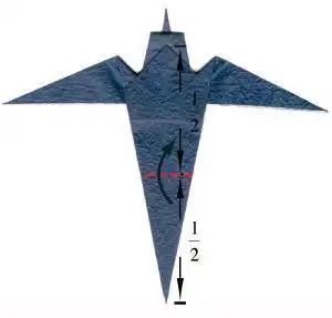 燕子飞机的折法叠法活动作品折纸原创教程迪迦奥特曼里的胜利飞燕一号