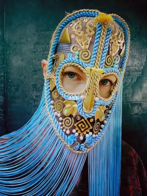 艺术家damselfrau的迷人面具 91