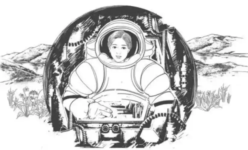 它们密密地挤在"落日六号"的周围