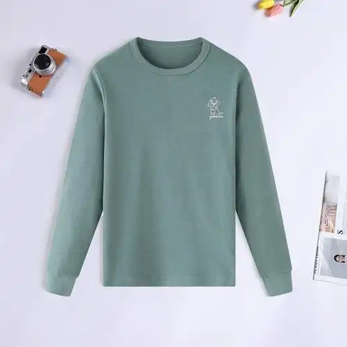 纯棉儿童内衣单件上衣男童女童秋衣中大童宝宝棉毛衫小孩线衣睡衣