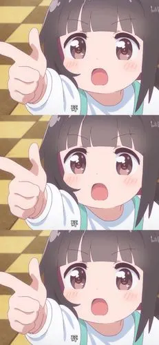 动漫壁纸 - 三屏拼接版插画 素材 ins 韩系 可爱 简约 手绘 动漫 锁屏