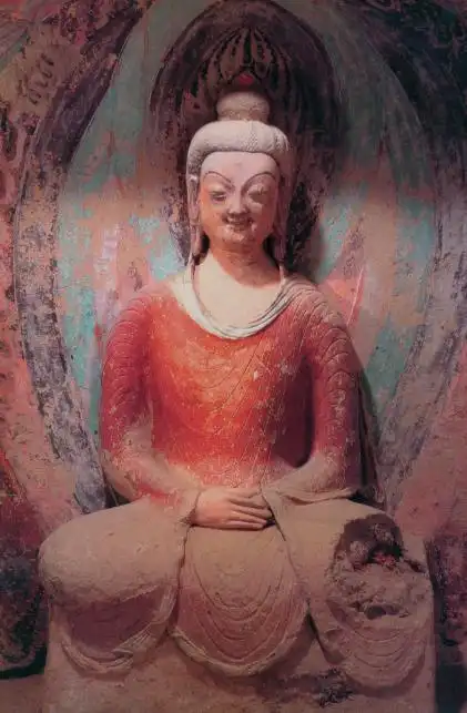 莫高窟第259窟北壁禅定佛像