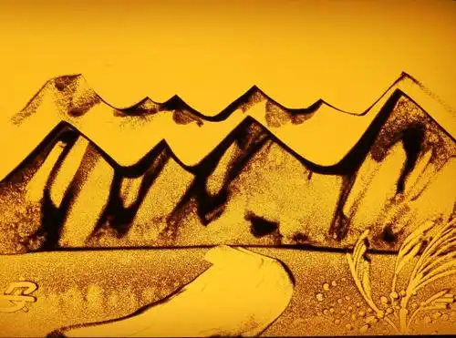 「学员作品」安凝沙画第一课