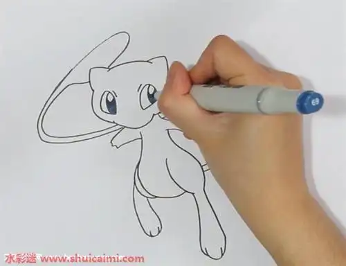 精灵宝可梦梦幻怎么画精灵宝可梦梦幻简笔画漂亮