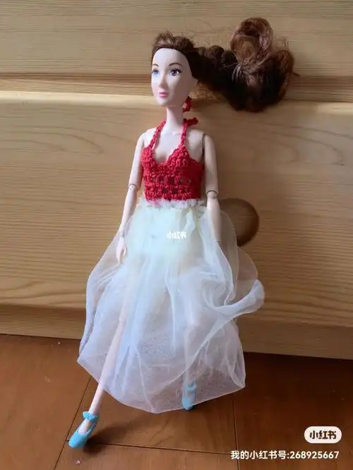 钩针芭比娃娃衣服