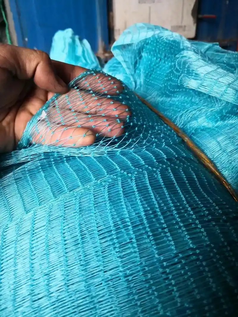 防鸟网防雹网传统纯手工手撒网