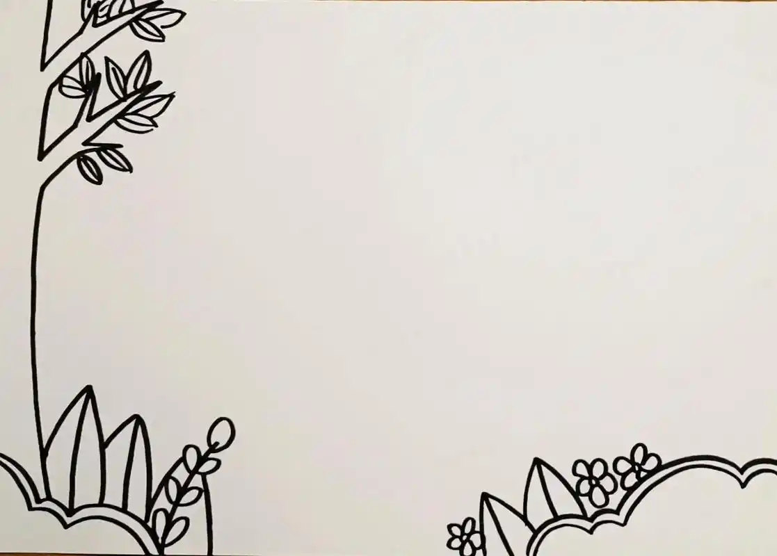 幼师考编面试之百变万能背景.#简笔画 #主题画 #幼师考编  - 抖音