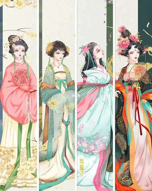 十二花神插画九张总结