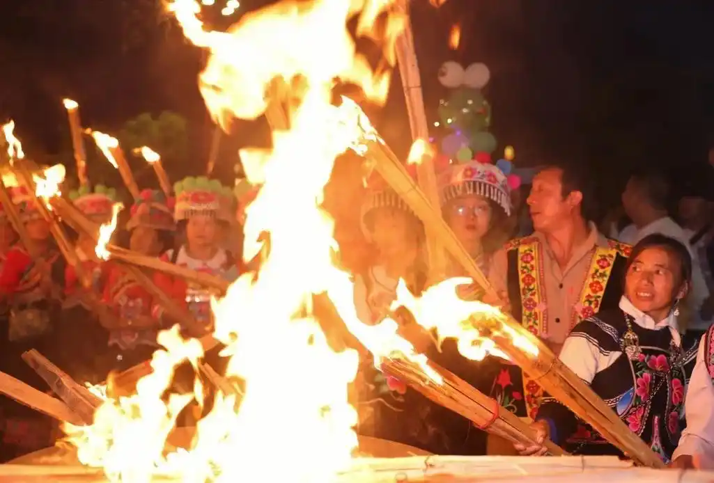 中国·楚雄2023年彝族火把节祭火大典举行