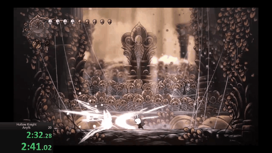 空洞骑士四锁一门速通指南