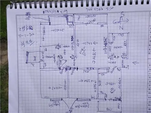 三室一厅电路布线图 100平水电改造多少钱